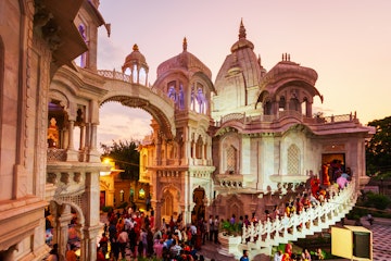Sri Krishna Balaram Mandir is a Gaudiya Vaishnava temple in the holy city of Vrindavan in Uttar Pradesh state of India