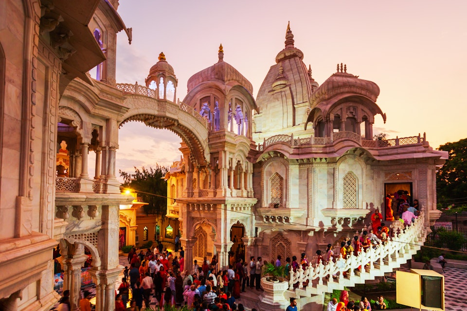 Sri Krishna Balaram Mandir is a Gaudiya Vaishnava temple in the holy city of Vrindavan in Uttar Pradesh state of India