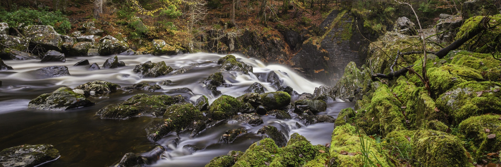The River Braan at the Hermitage, Dunkeld.