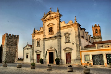 Sao Tiago church in Beja, Portugal