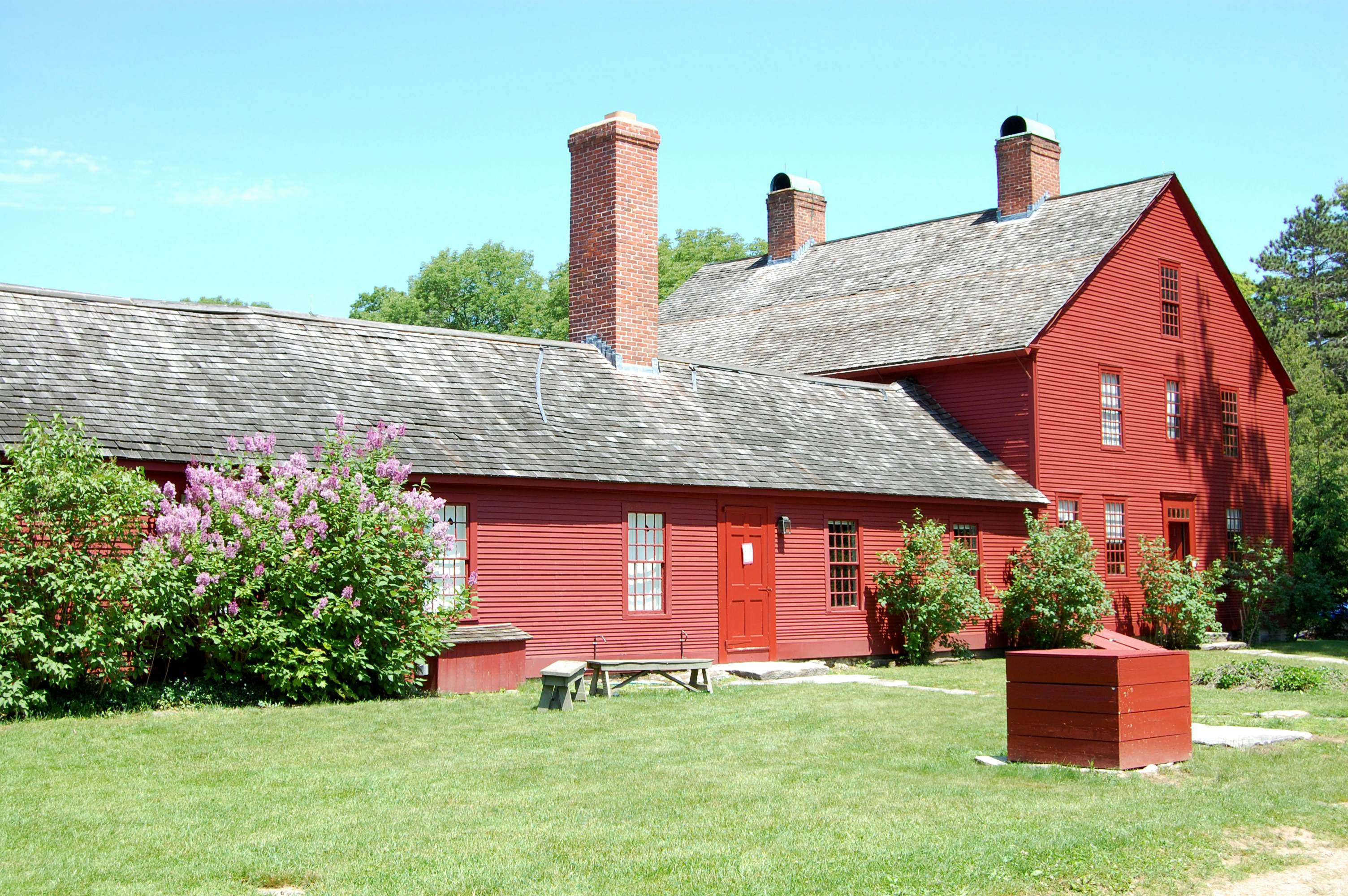Nathan Hale Homestead, historic site of American Revolutionary War hero Nathan Hale in Coventry, Connecticut