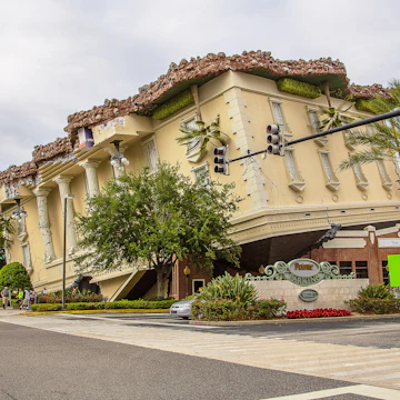 Upside down building, Wonderworks, Orlando, Florida USA. Simply amazing.