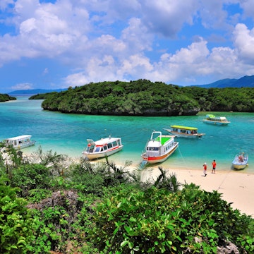 Scenery of Kabira Bay, Okinawa, Japan