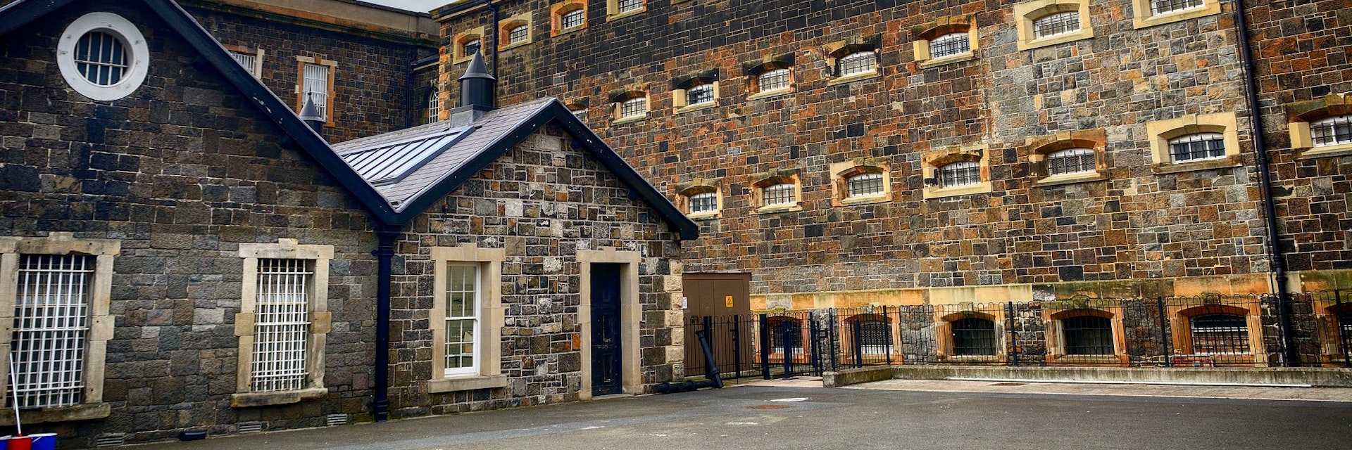 BELFAST, NORTHERN IRELAND - APRIL 23: The Crumlin Road Gaol 23 April, 2017 at Belfast. The Crum was one of the most secure prison in Belfast until 1996, when it was closed.
