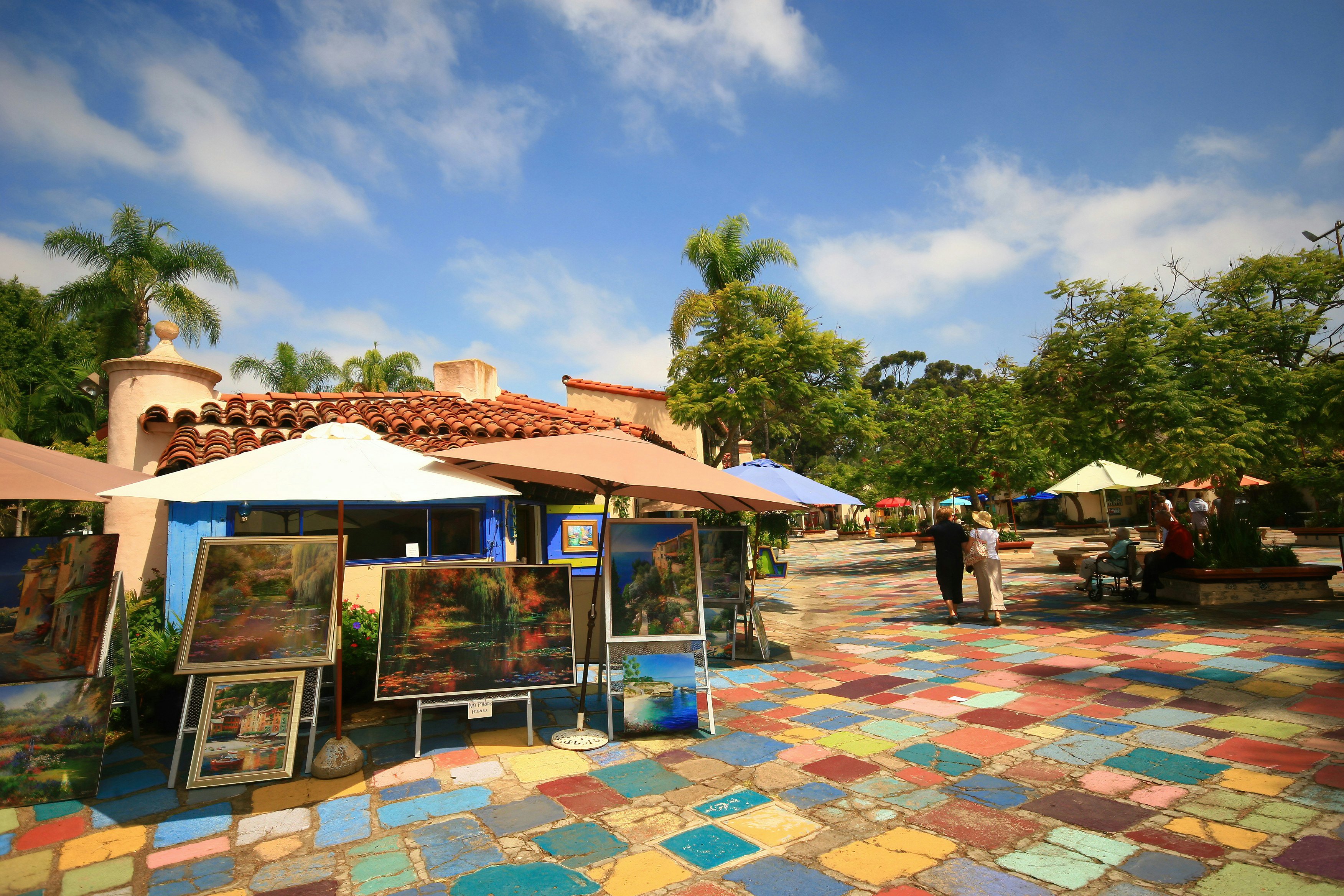 The Spanish Village Art Center in Balboa Park