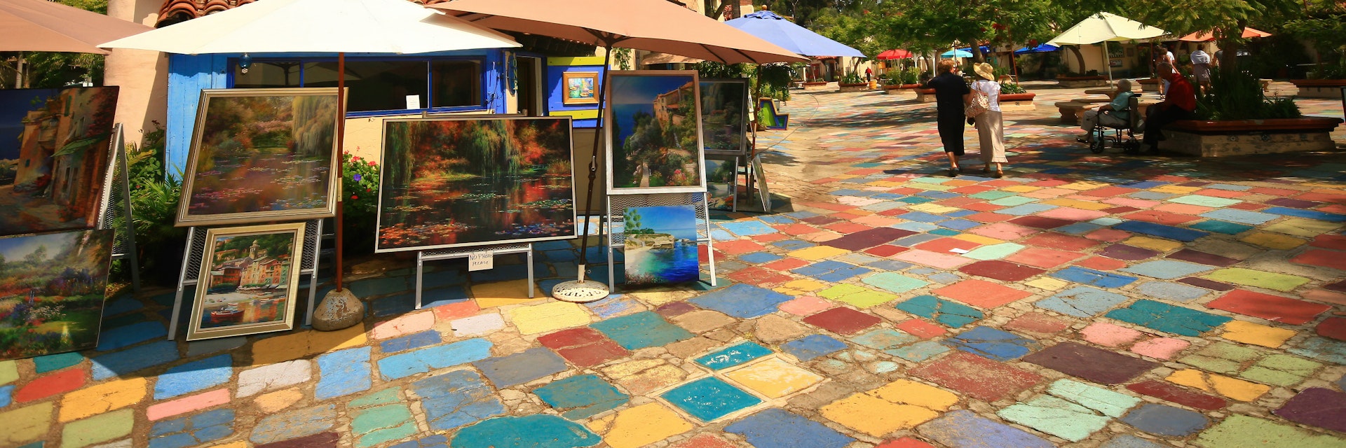 The Spanish Village Art Center in Balboa Park