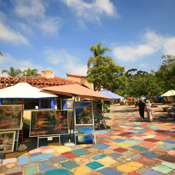 The Spanish Village Art Center in Balboa Park