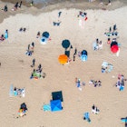 Top down Aerial View of People Relaxing on the Sand in Virginia Beach; Shutterstock ID 2094543796; your: Brian Healy; gl: 65050; netsuite: Lonely Planet Online Editorial; full: Best things to do in Virginia Beach