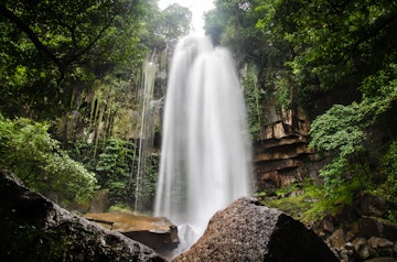 Waterfall in Kirirom National Park in Cambodia; Shutterstock ID 357075494; your: Erin Lenczycki; gl: 65050; netsuite: Online Editorial; full: Destination