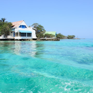 Waterffont house on Islas del Rosario