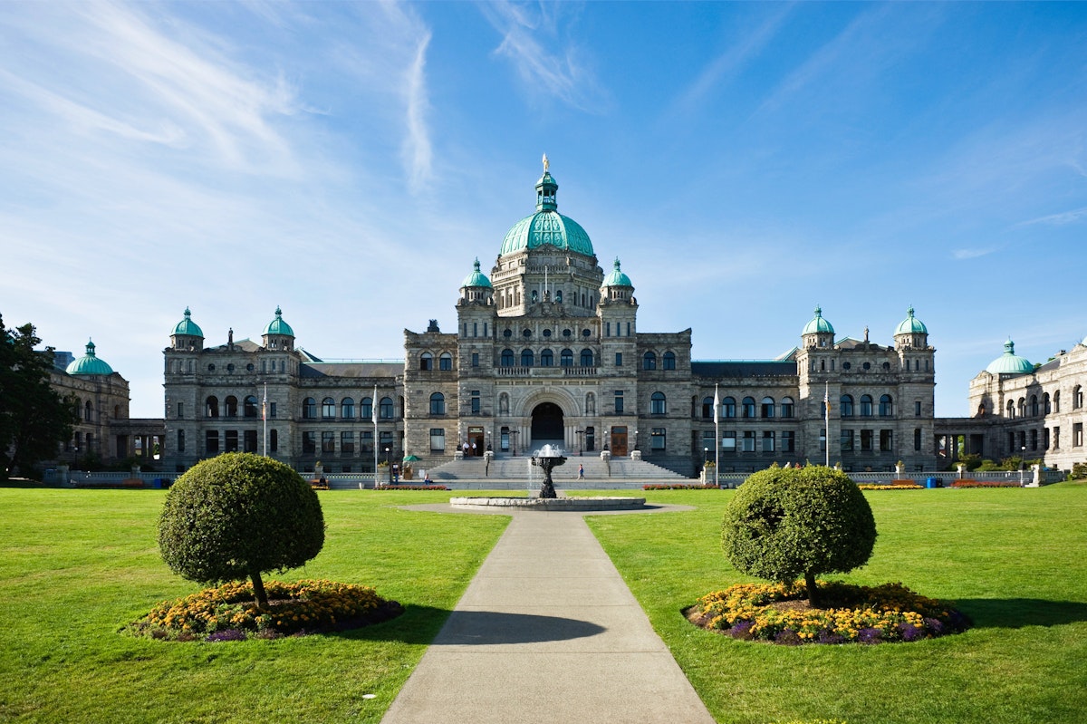 BDKR8B Parliment buildings, Victoria, British Columbia, Canada