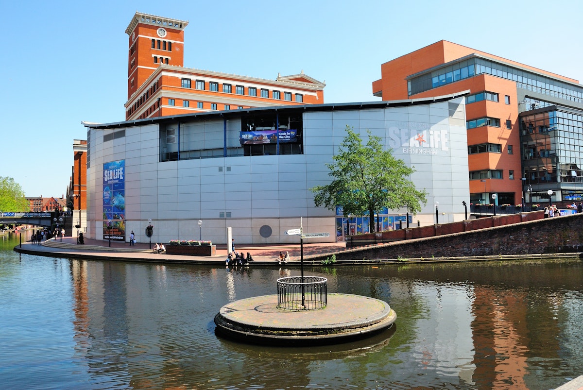 Birmingham, UK – June 29, 2019 - The National Sea Life Center displaying freshwater and marine life in Brindleyplace, Birmingham, West Midlands, England; Shutterstock ID 1969708588; your: Bridget; gl: Brown; netsuite: Online Editorial; full: POI Image Update

National Sea Life Centre

