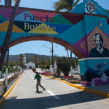 View of the town of Puerto Balleto, in Islas Marias, Nayarit, Mexico, on April 9, 2022. - The Marias Islands, located in the Pacific Ocean 112 km off the coast of the state of Nayarit and which had been a federal prison for more than a century, are now a center to promote respect and protection of biodiversity and the social and cultural heritage of the country. (Photo by CLAUDIO CRUZ / AFP) (Photo by CLAUDIO CRUZ/AFP via Getty Images)