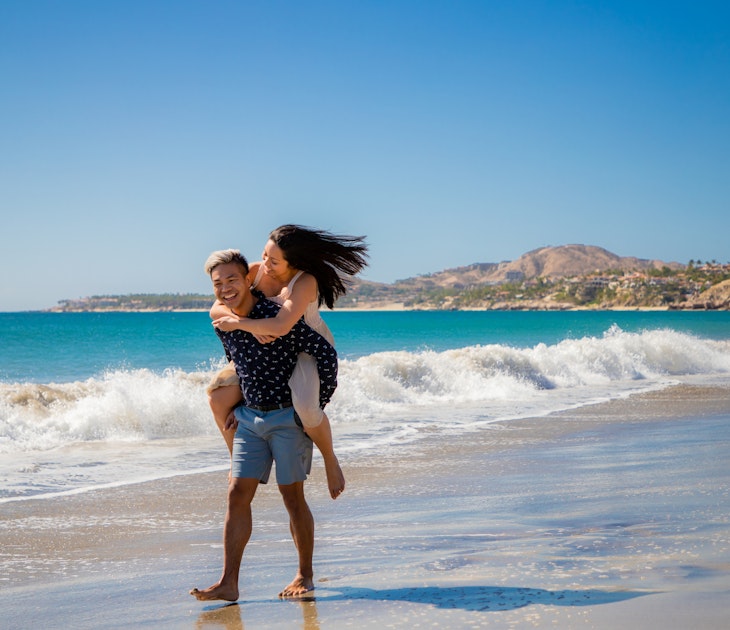 Los Cabos, Mexico - Feb 2019 Euphoria is the experience of pleasure or excitement and intense feelings of well-being and happiness.

