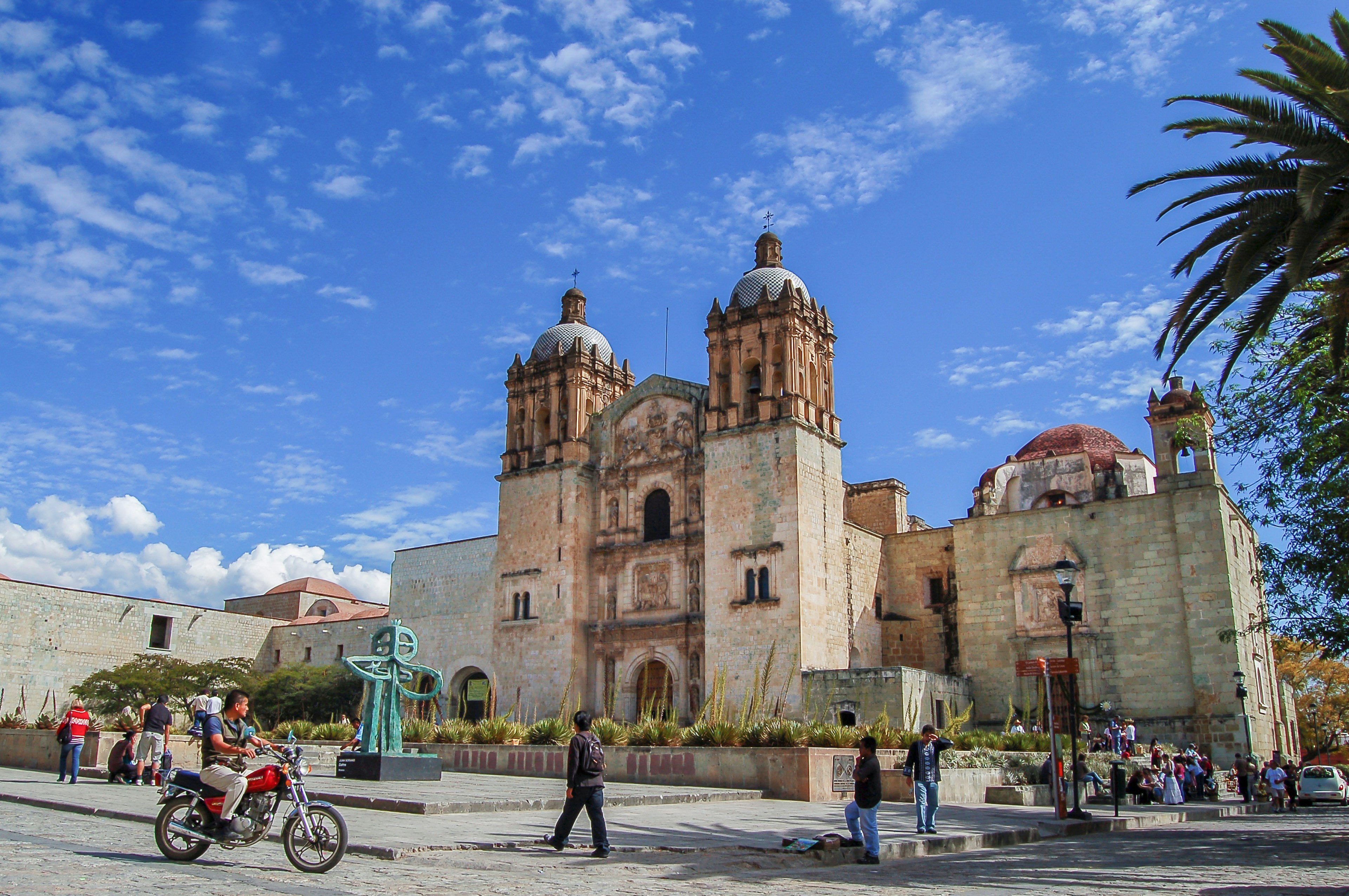 Panoramic view of the Temple of Santo Domingo de Guzmán