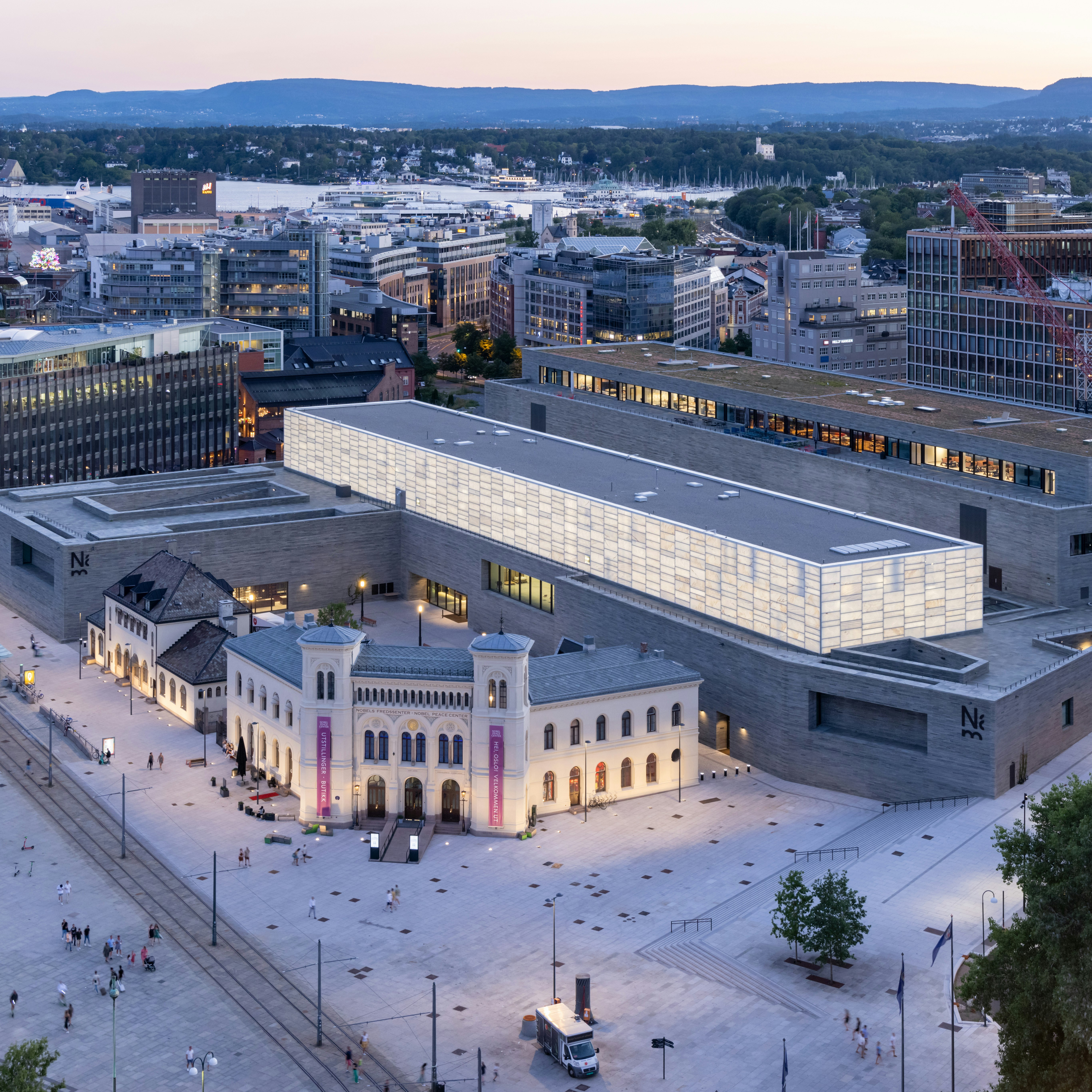 The exterior of the National Museum of Norway