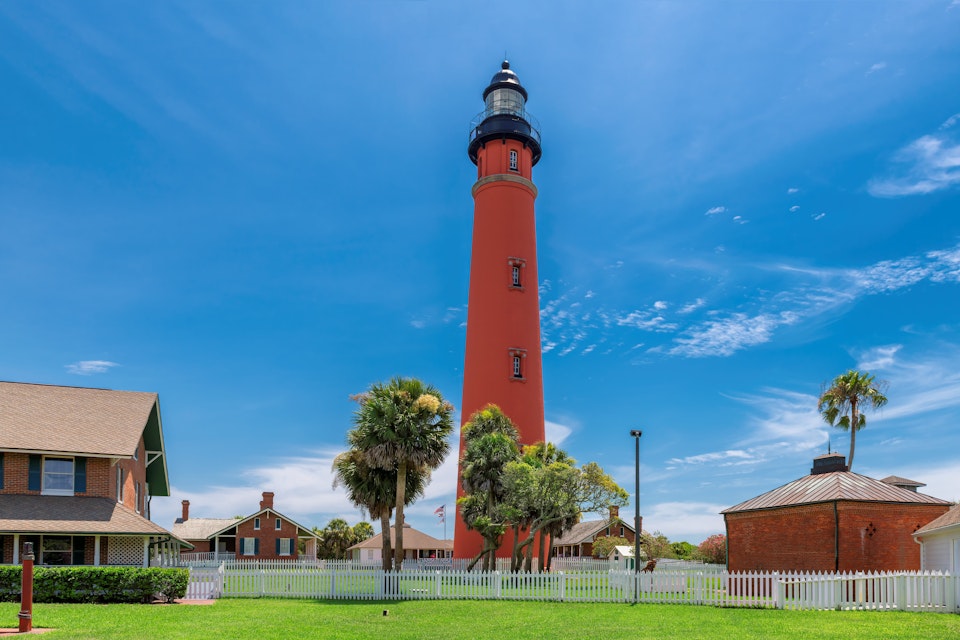 Ponce Leon Lighthouse, Daytona beach, Florida.

Ponce de Leon Inlet Lighthouse & Museum
