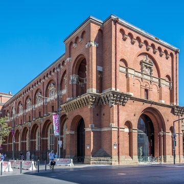 AUGUST 30, 2016: Exterior of the Museum of Augustins in Toulouse.