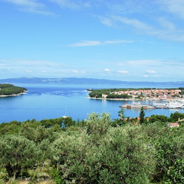 Small port on the island of Lošinj.