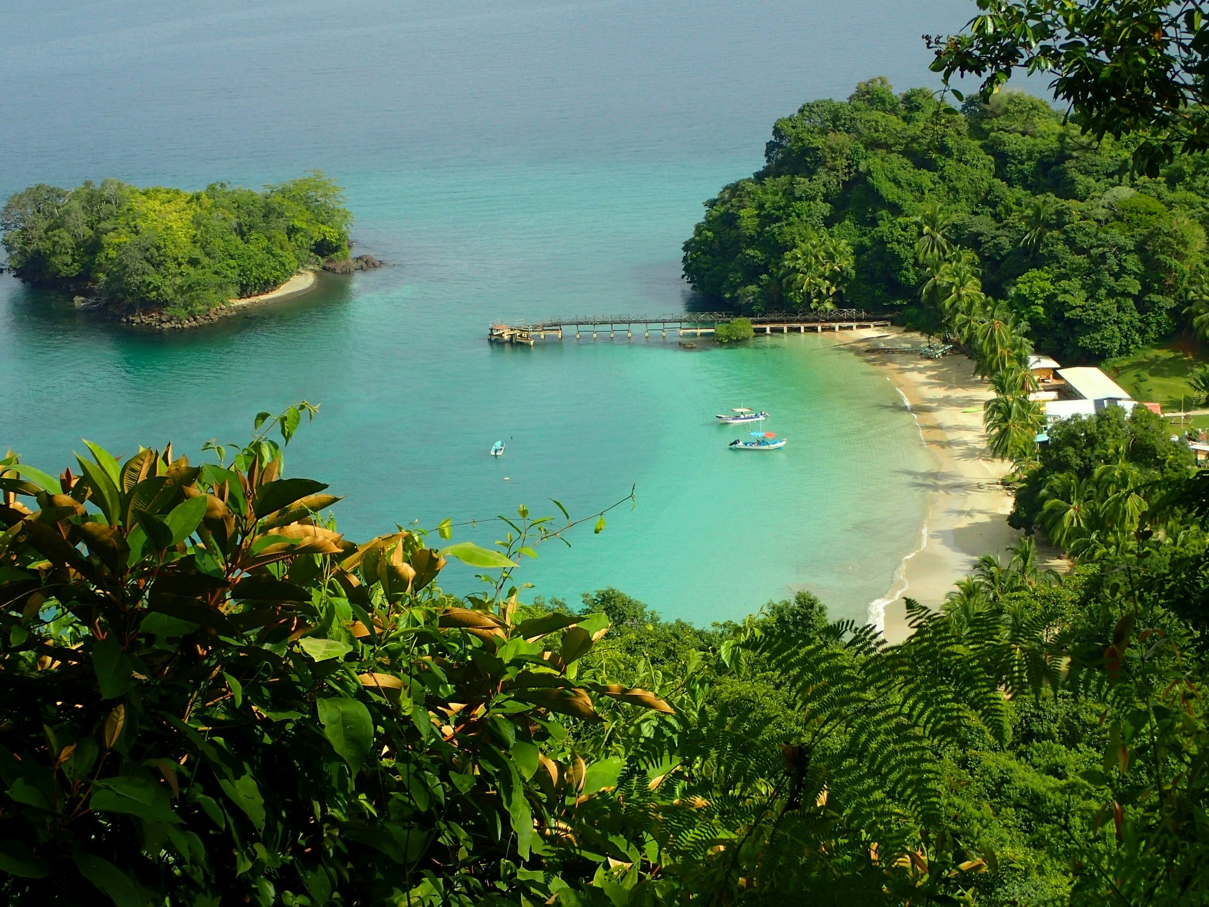 Beach in Parque Nacional de Isla Coiba, Panama