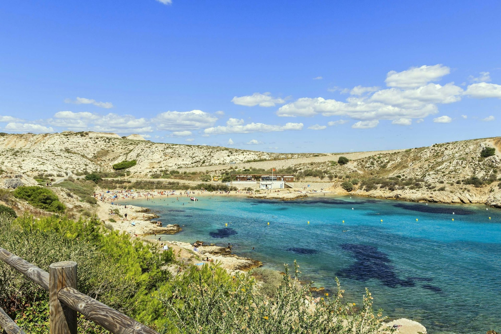 St. Esteve Beach in Frioul Archipelago, Marseille