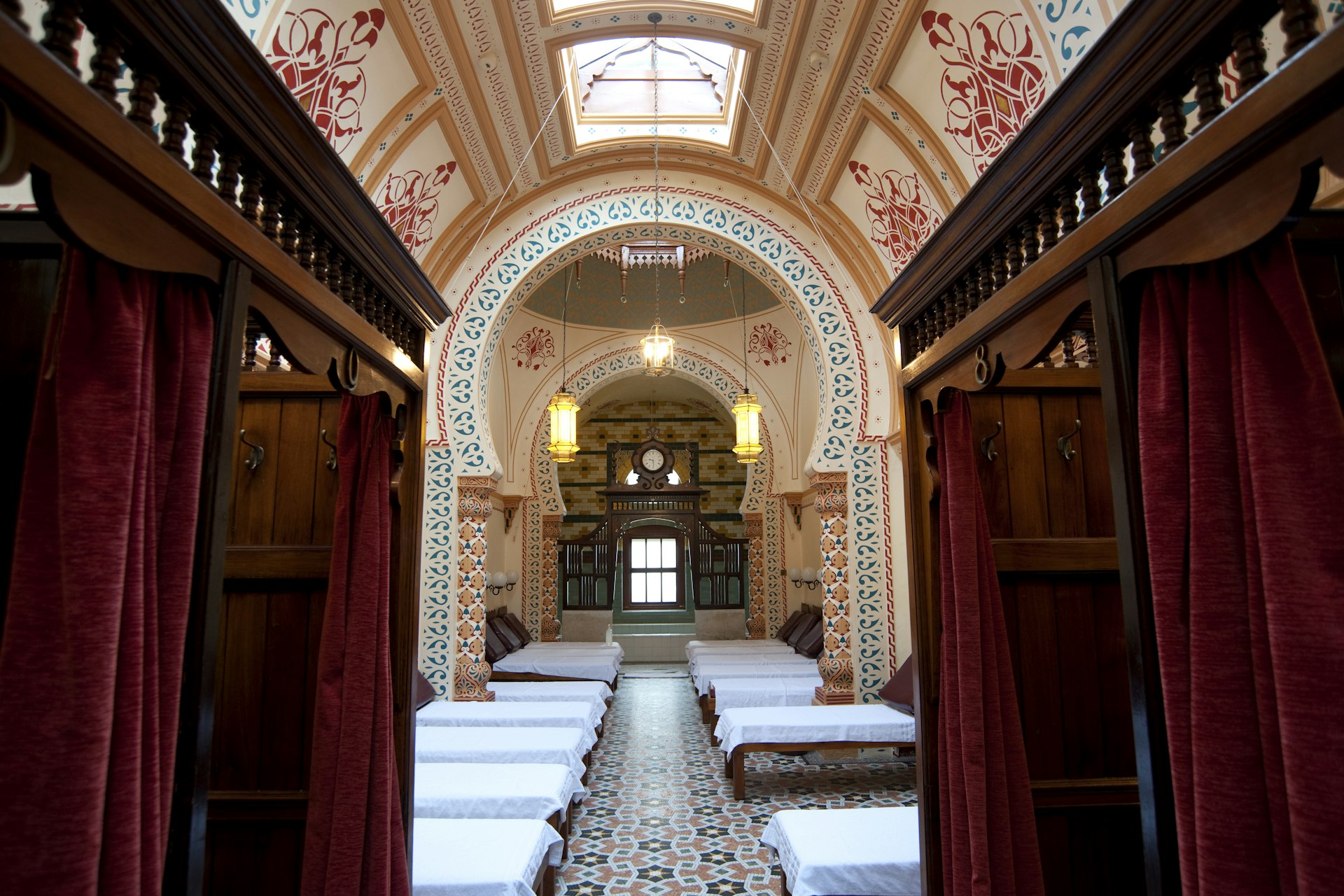 Arabesque interior at Harrogate's Turkish Baths