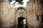 MDINA, MALTA - October 2018: Massive stone city entrance gate, ancient town of Mdina, Malta; Shutterstock ID 1634278489; your: Brian Healy; gl: 65050; netsuite: Lonely Planet Online Editorial; full: Things to know before Malta
