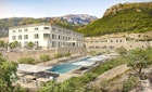 A rendering of the Son Bunyola Hotel in Mallorca.