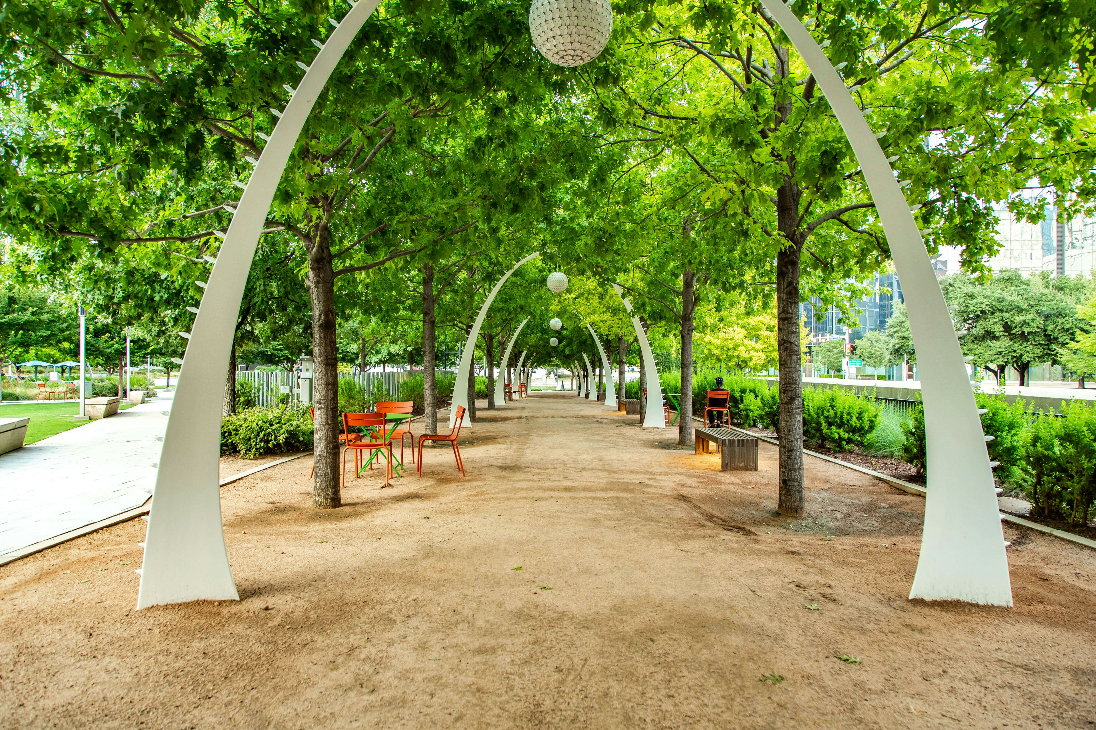 Klyde Warren Park - Butterfly Garden Arch