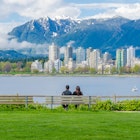 Sea walk at the Kitsilano Beach Park at Downtown of Vancouver, Canada.; Shutterstock ID 158669972; your: Claire N; gl: 65050; netsuite: Online editorial; full: Vancouver neighborhoods