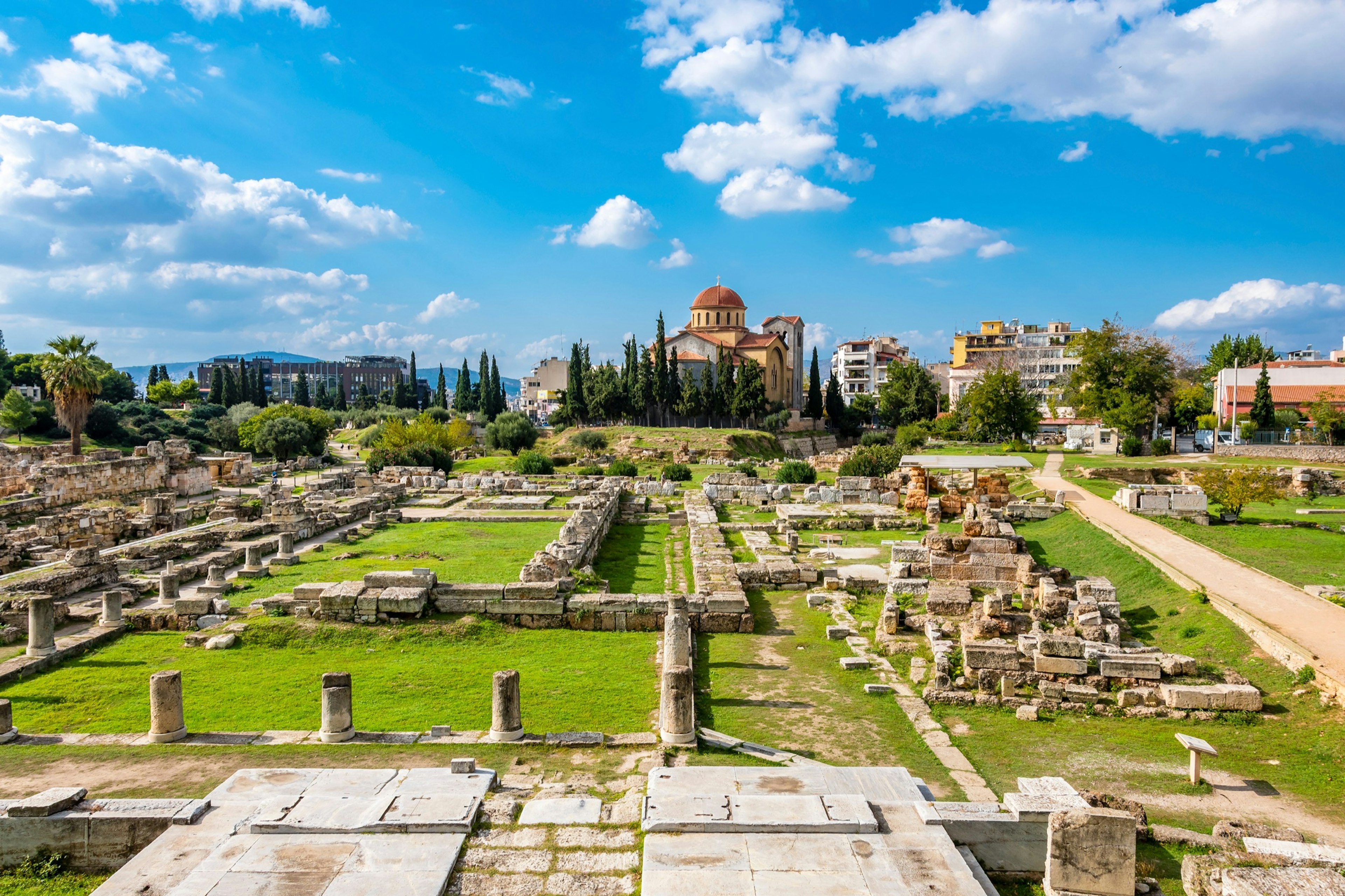 Kerameikos,Cemetery,In,Athens