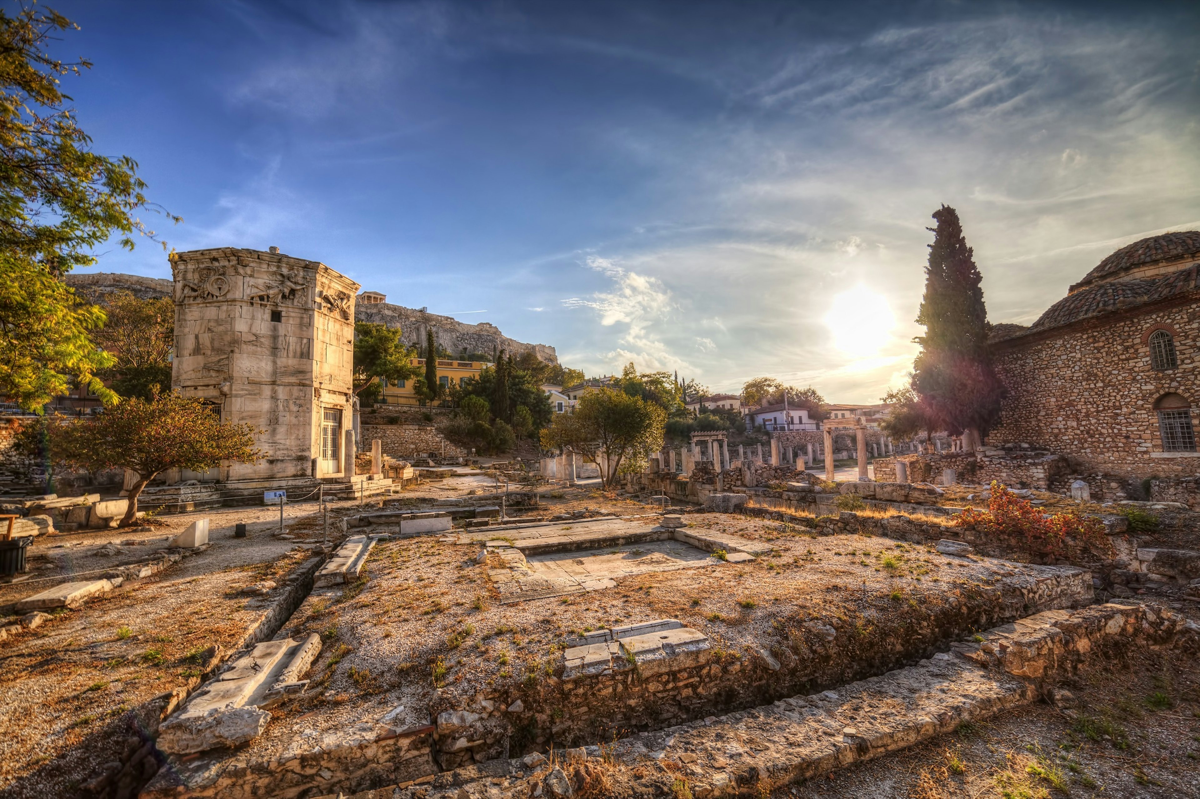 The,Roman,Agora,,athens.greece