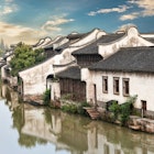 Water town of Wuzhen in Zhejiang province - China