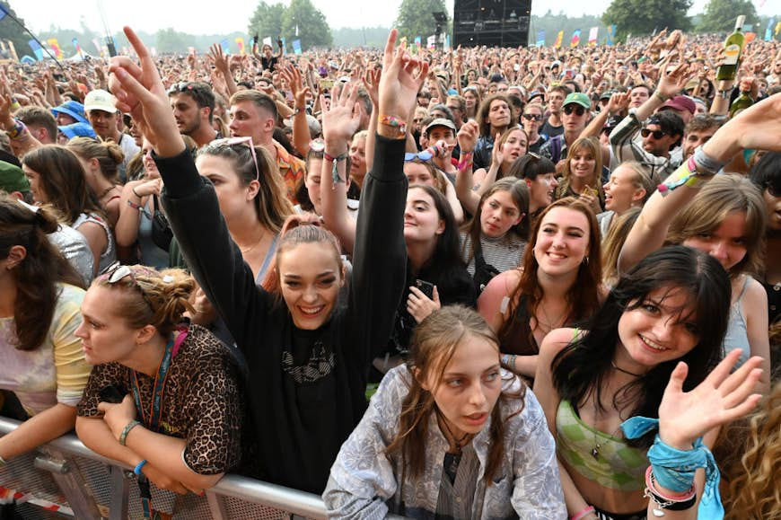 Crowds at Latitude Festival 2021