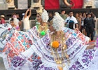 PANAMA CITY, PANAMA - MARCH 04, 2019: folklore dances in traditional costume at the carnival in the streets of panama city panama; Shutterstock ID 1354636079; your: Brian Healy; gl: 65050; netsuite: Lonely Planet Online Editorial; full: Best time to visit Panama City
