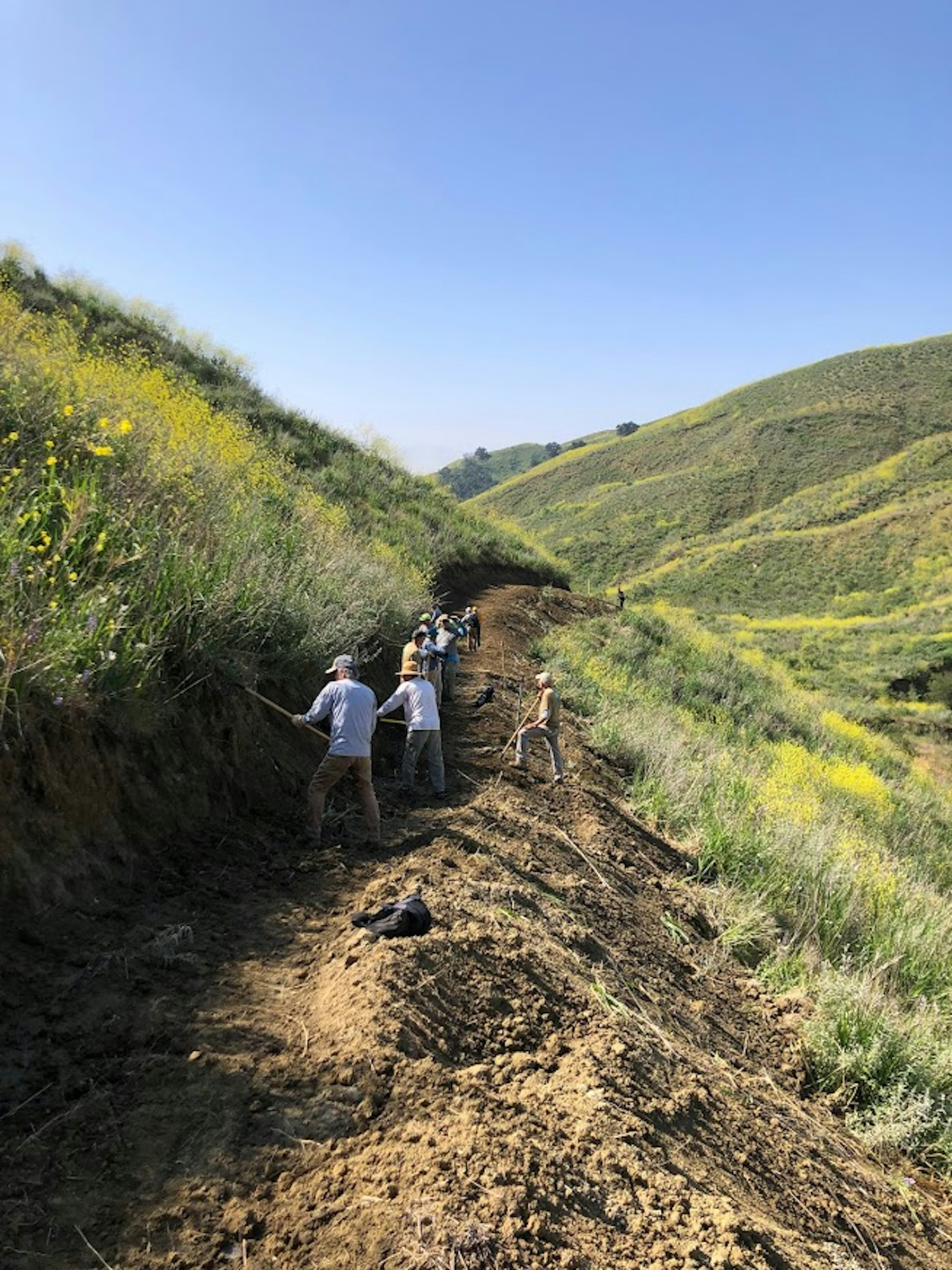 Ropersmith Trail built by Sage Trail Alliance & Ventura Land Trust