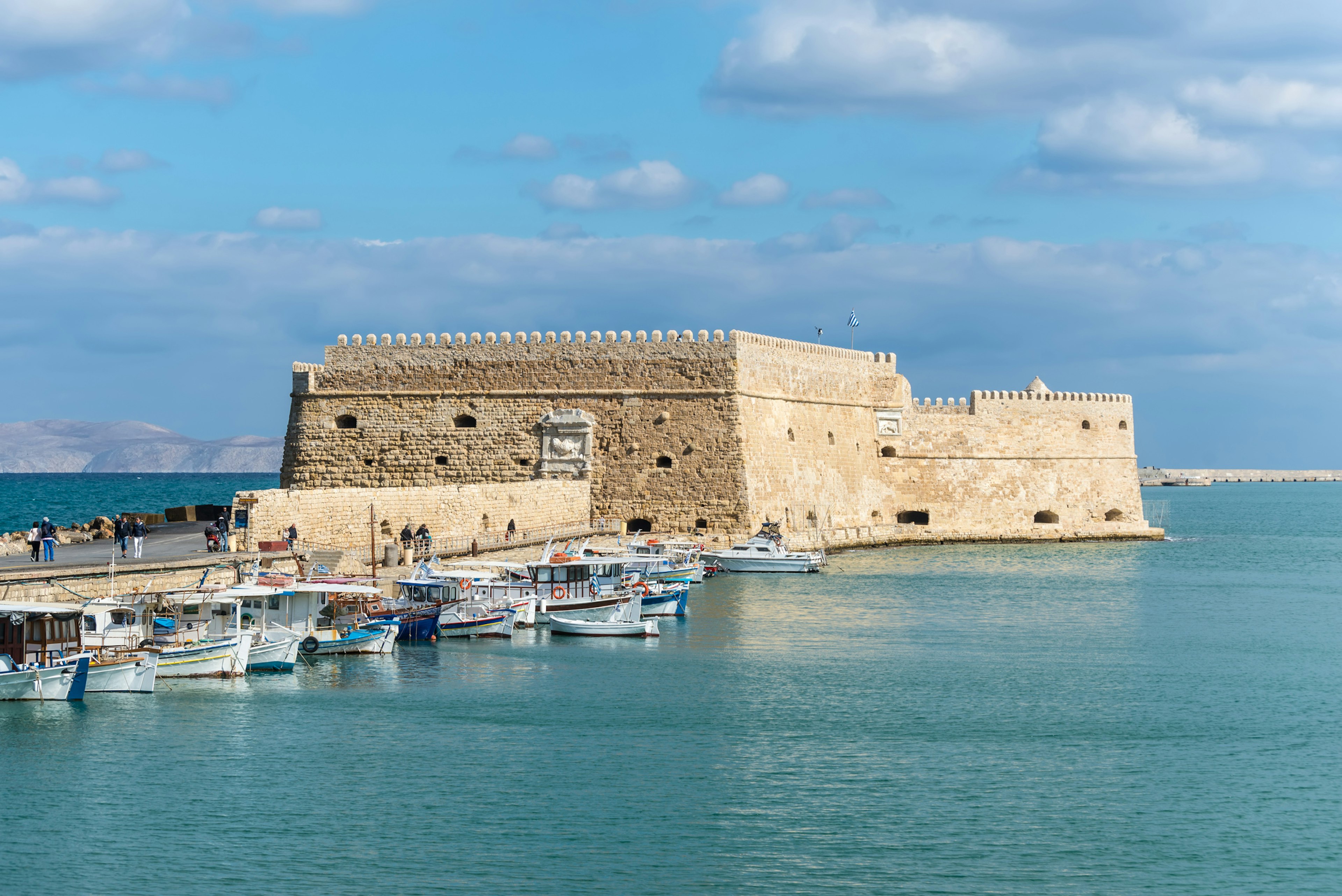 Venetian fortress Koules in Heraklion, Crete