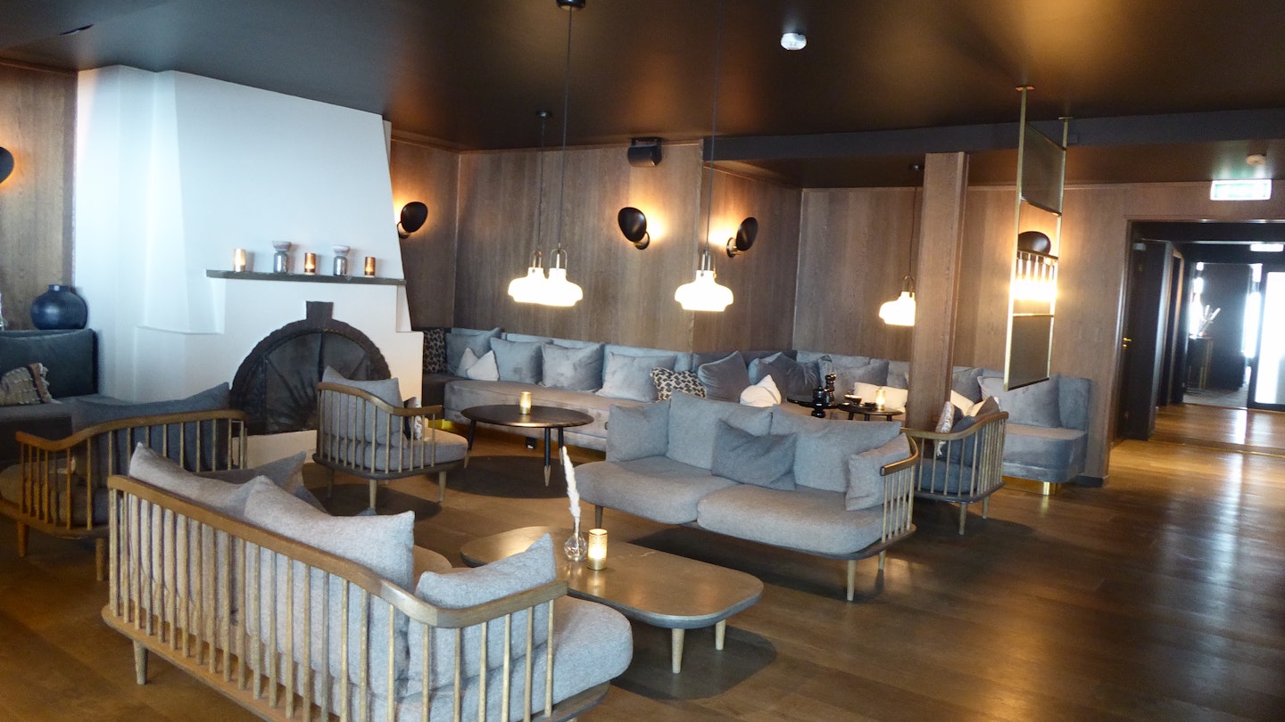 A picture of the comfortable lounge at Funken Lodge