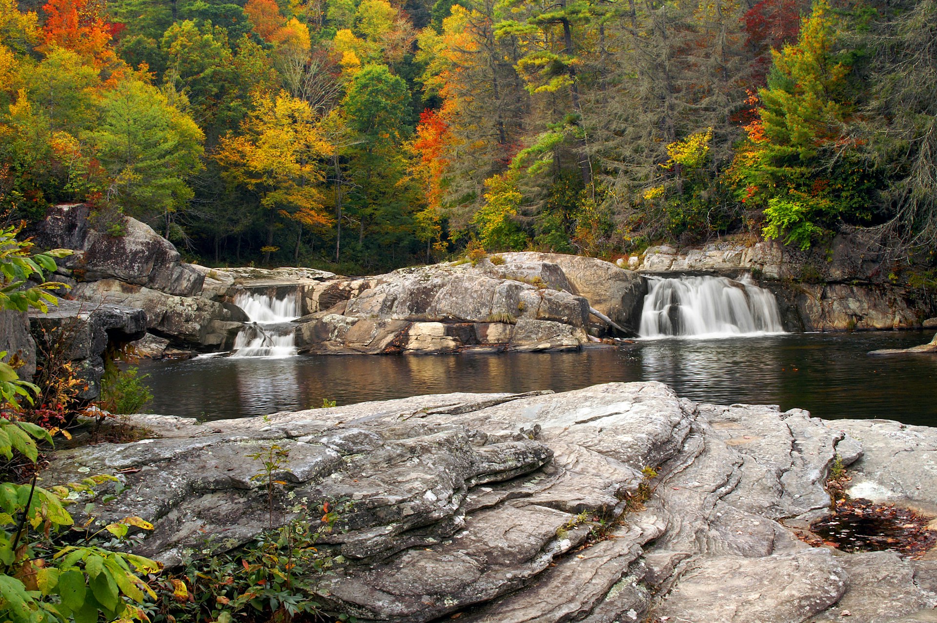 Autumn Linville Upper Falls, North Carolina