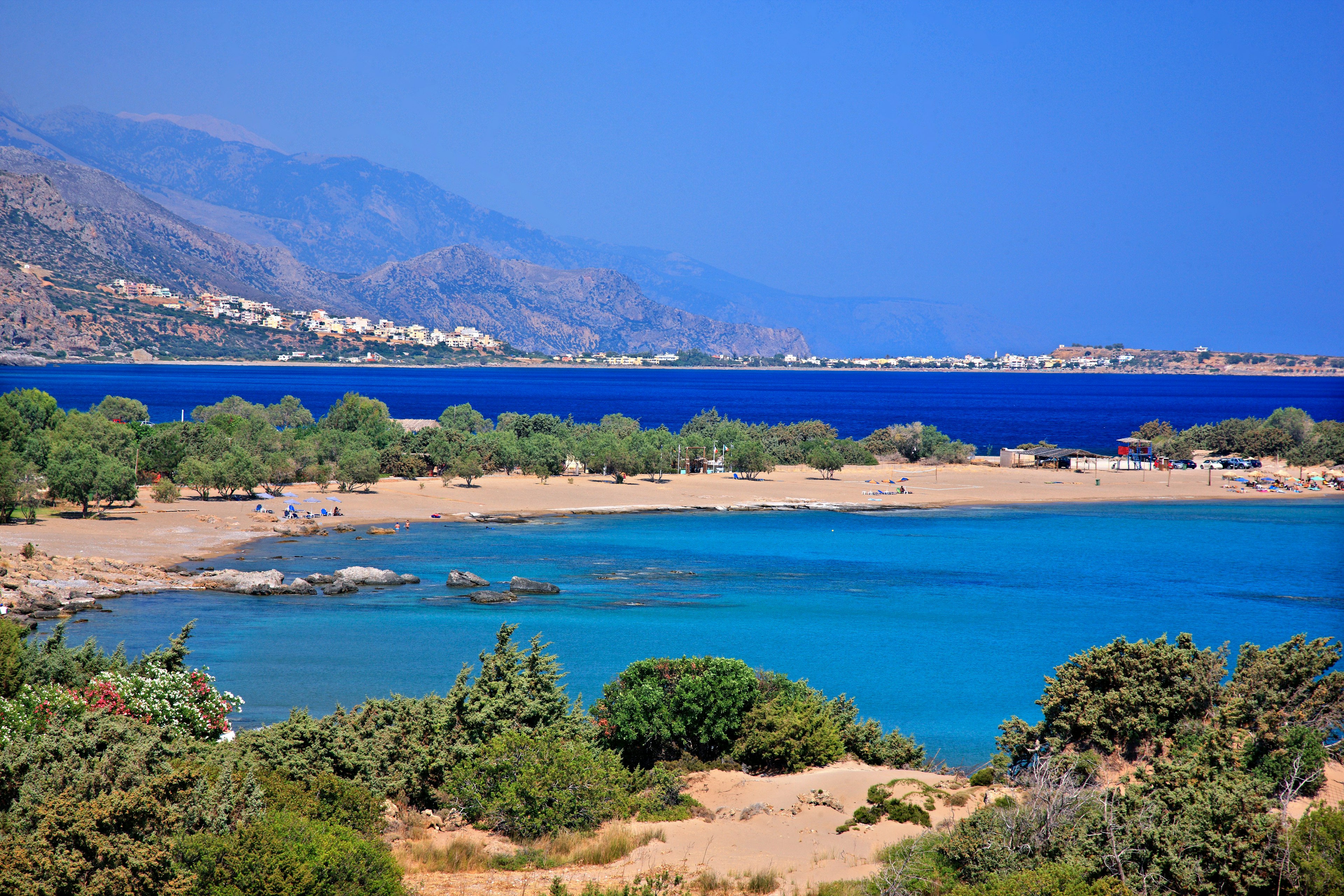 Grammeno beach close to Palaiochora village