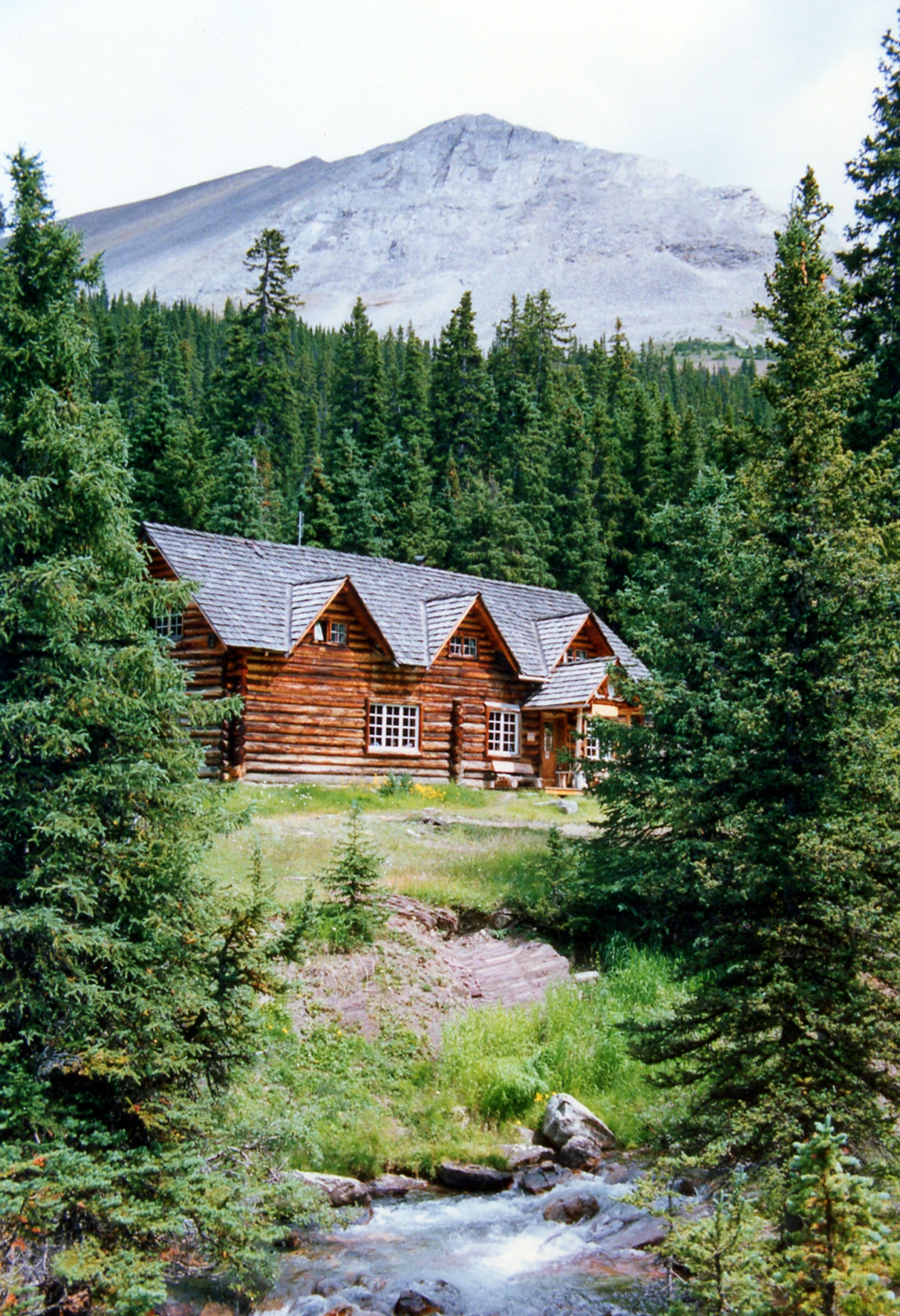 Skoki Lodge, about 20 miles east of Lake Louise, Banff National Park