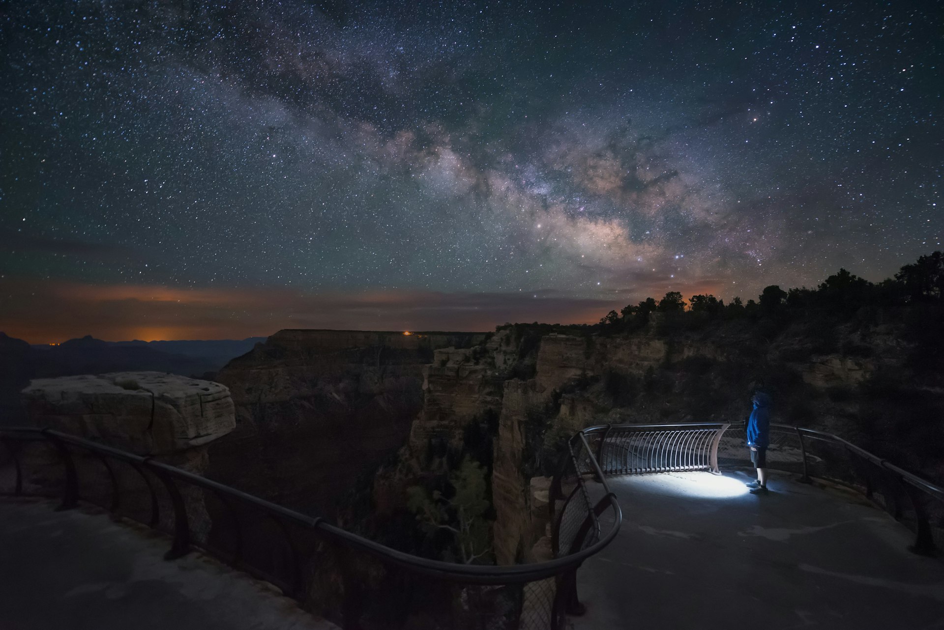 Watching Milky Way in Grand Canyon