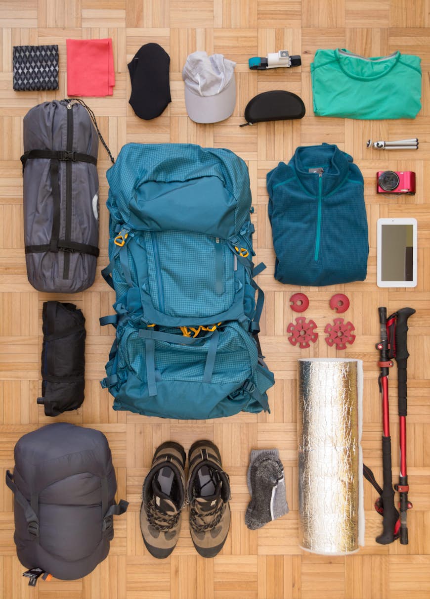 Everything necessary for travel, exploring and adventure