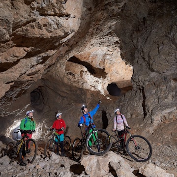 Cycling through the Mežica Mine
