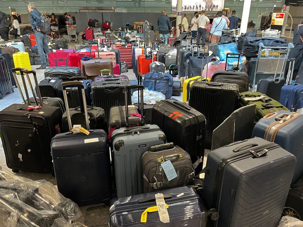 airport travel luggage
