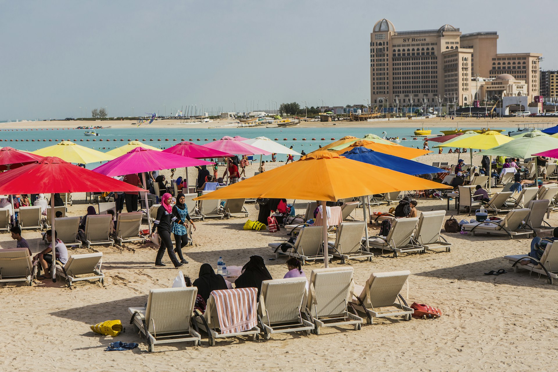 View of Katara beach at Katara Cultural Village