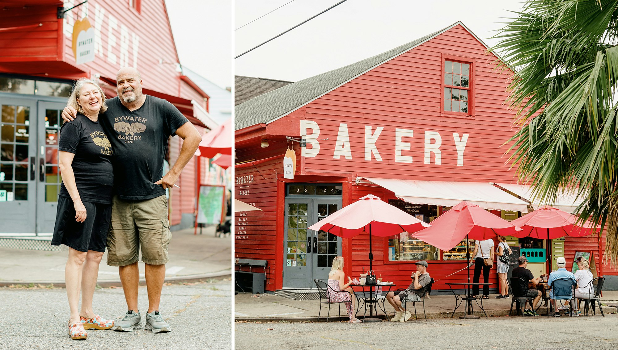 Bywater Bakery, owned by husband and wife Chaya Conrad and Alton Osborn is a staple in the Bywater neighborhood attracting a diverse clientele of locals, tourists and long-time residents from all over the city