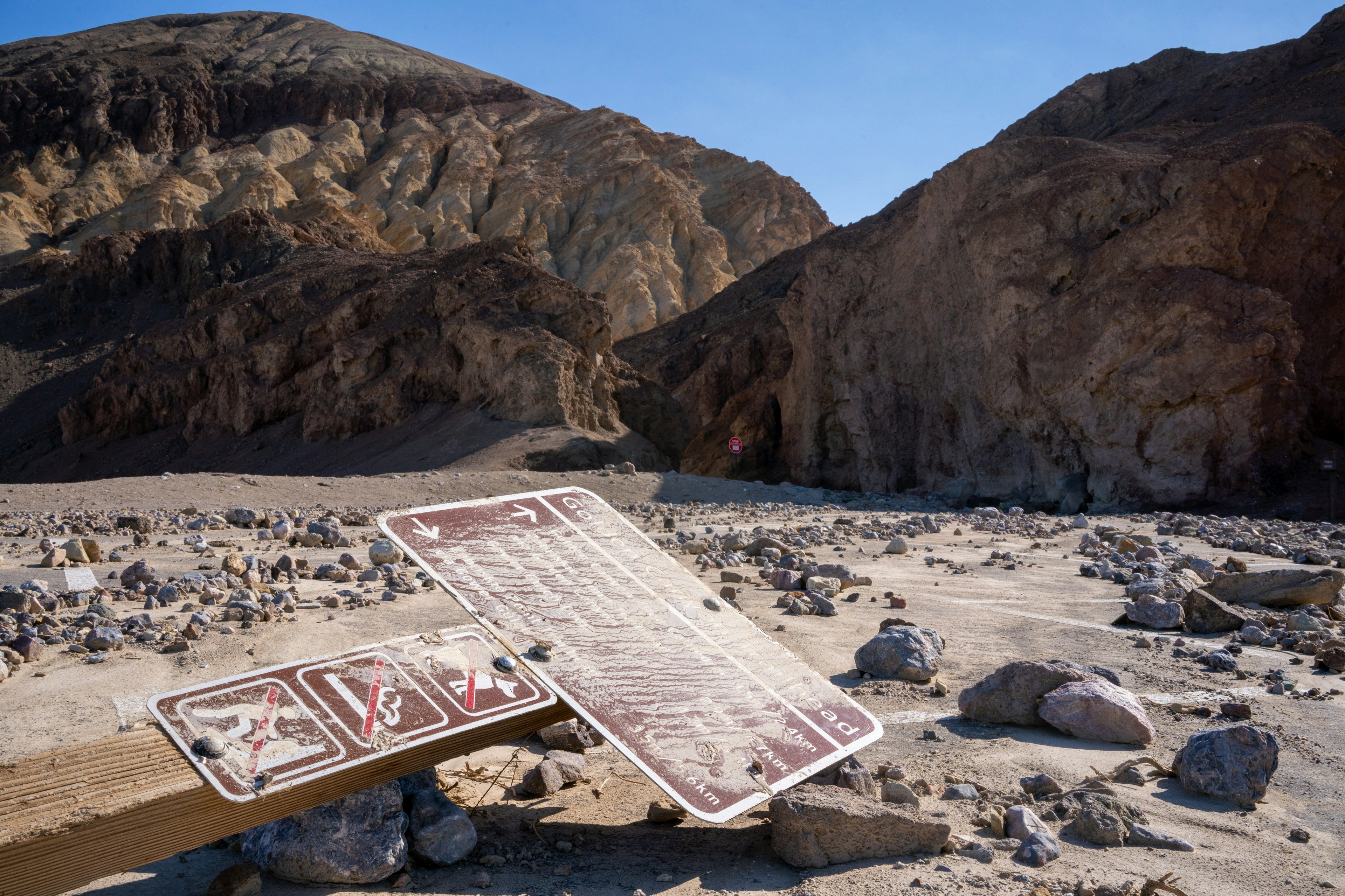 Golden Canyon in Death Valley flood.jpg