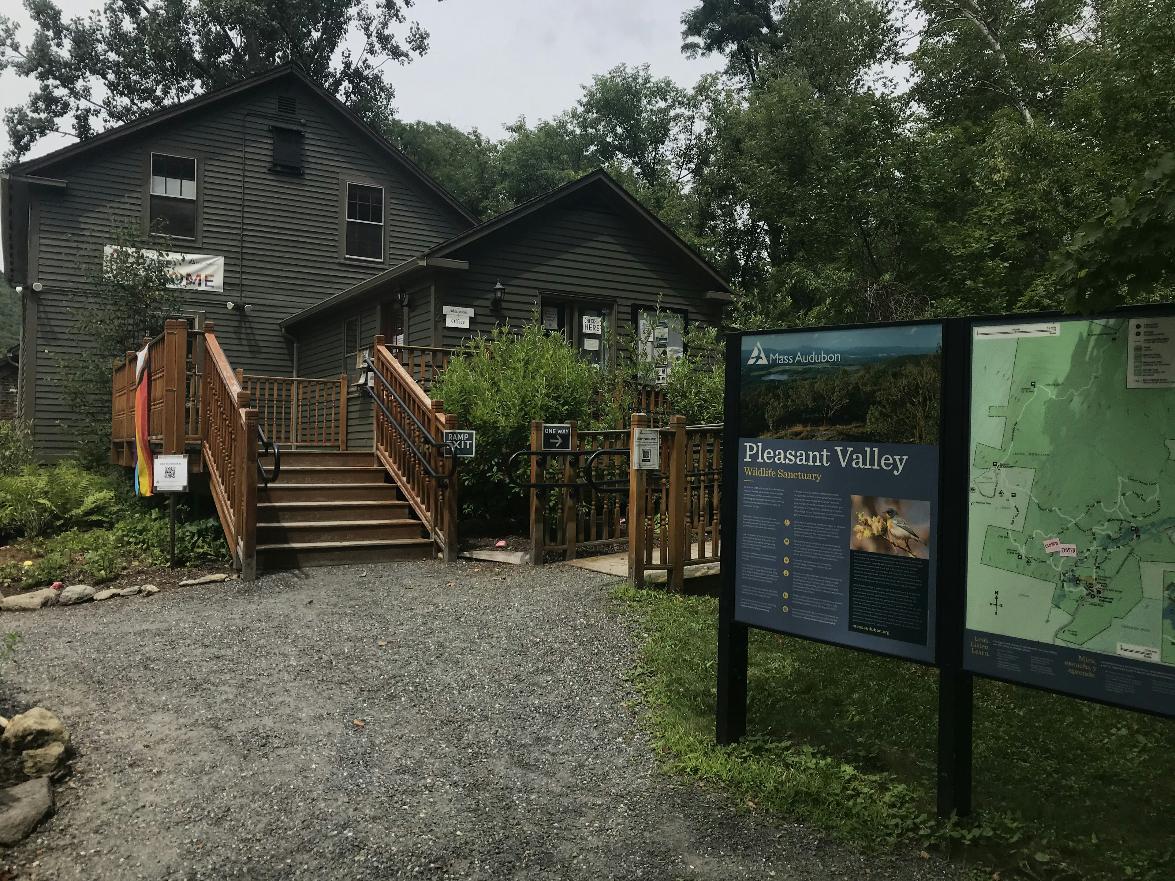 Mass Audubon's Pleasant Valley Wildlife Sanctuary in Lenox, Massachusetts