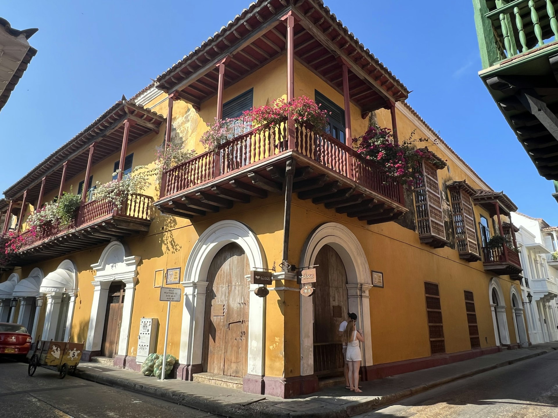 Strolling the streets of Cartagena